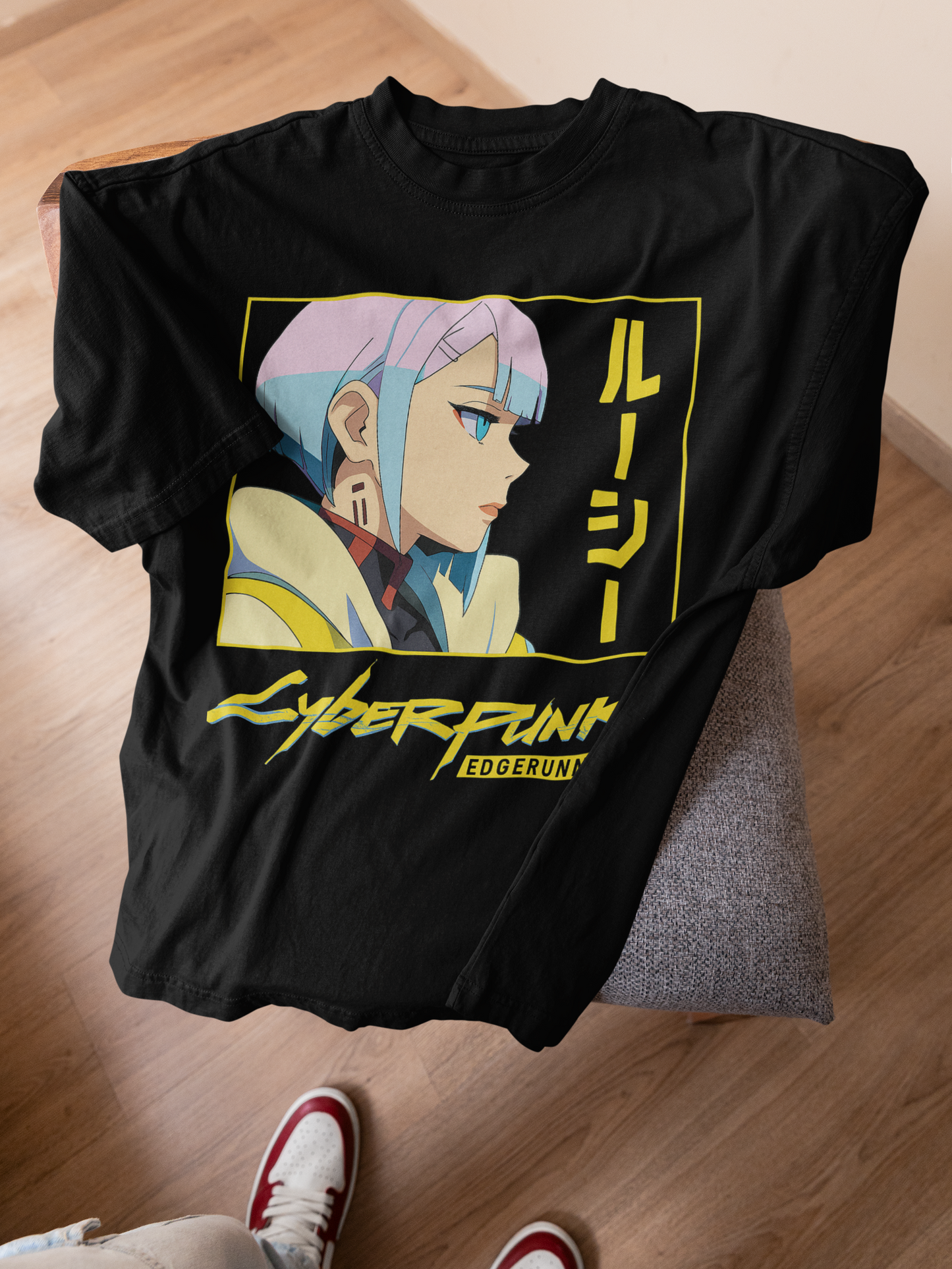 Cyberpunk Edgerunners shirt, Lucy unisex shirt, Manga Gift, Anime Lover, Graphic Tee, Otaku Gift, Gift for Him, Anime gift shirt