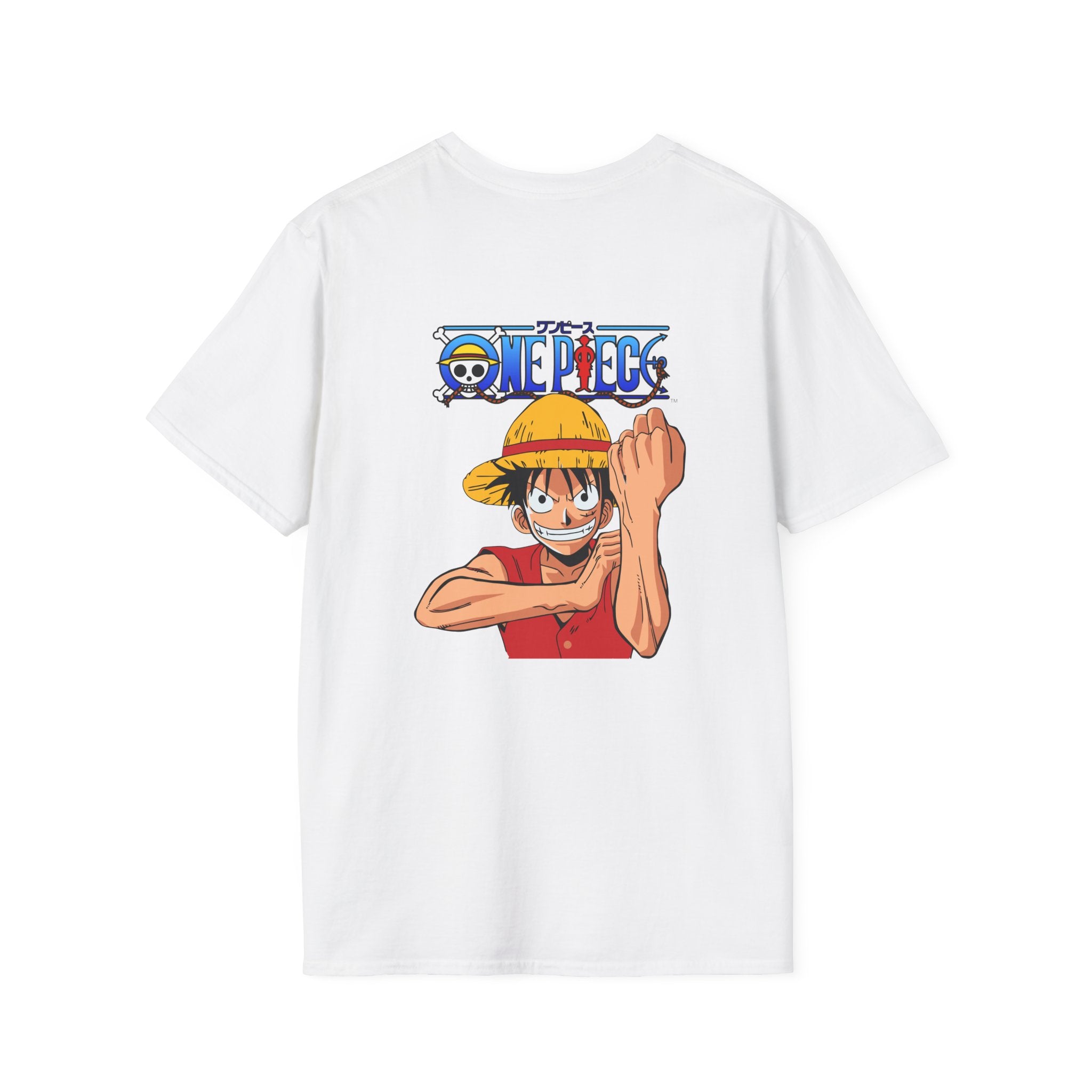 Luffy T-Shirt One Piece, Anime Shirt Unisex, Straw Hat Pirate Tee, One Piece Fan Gift, Japanese Manga Shirt for Men and Women