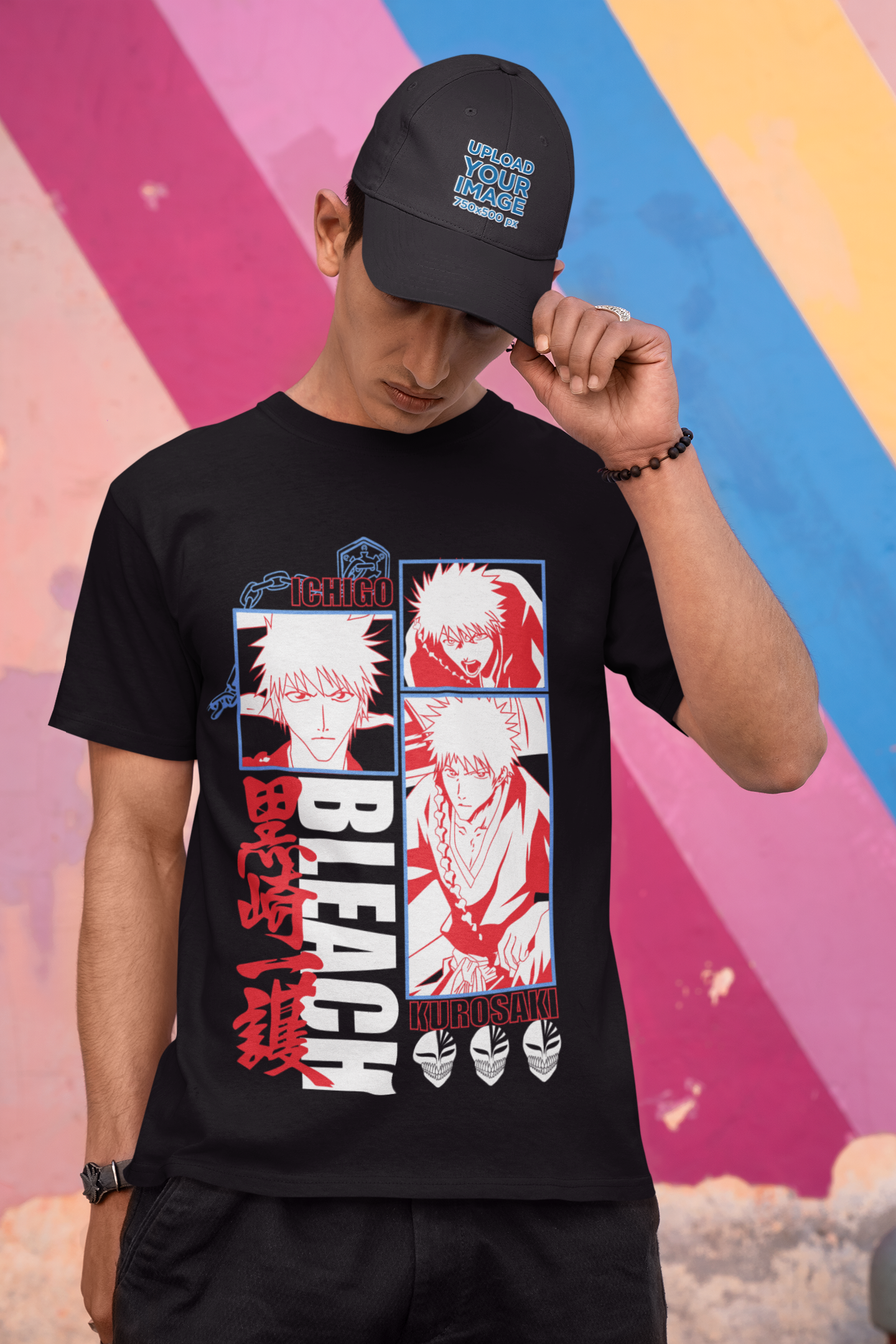 Bleach anime t shirt , Ichigo anime shirt unisex , Soul Reaper Manga Tee, Otaku Anime Gift for Men and Women, Japanese Anime Shirt