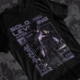 Sung Jinwoo Solo Leveling T-Shirt | Unisex Shadow Monarch Anime Tee