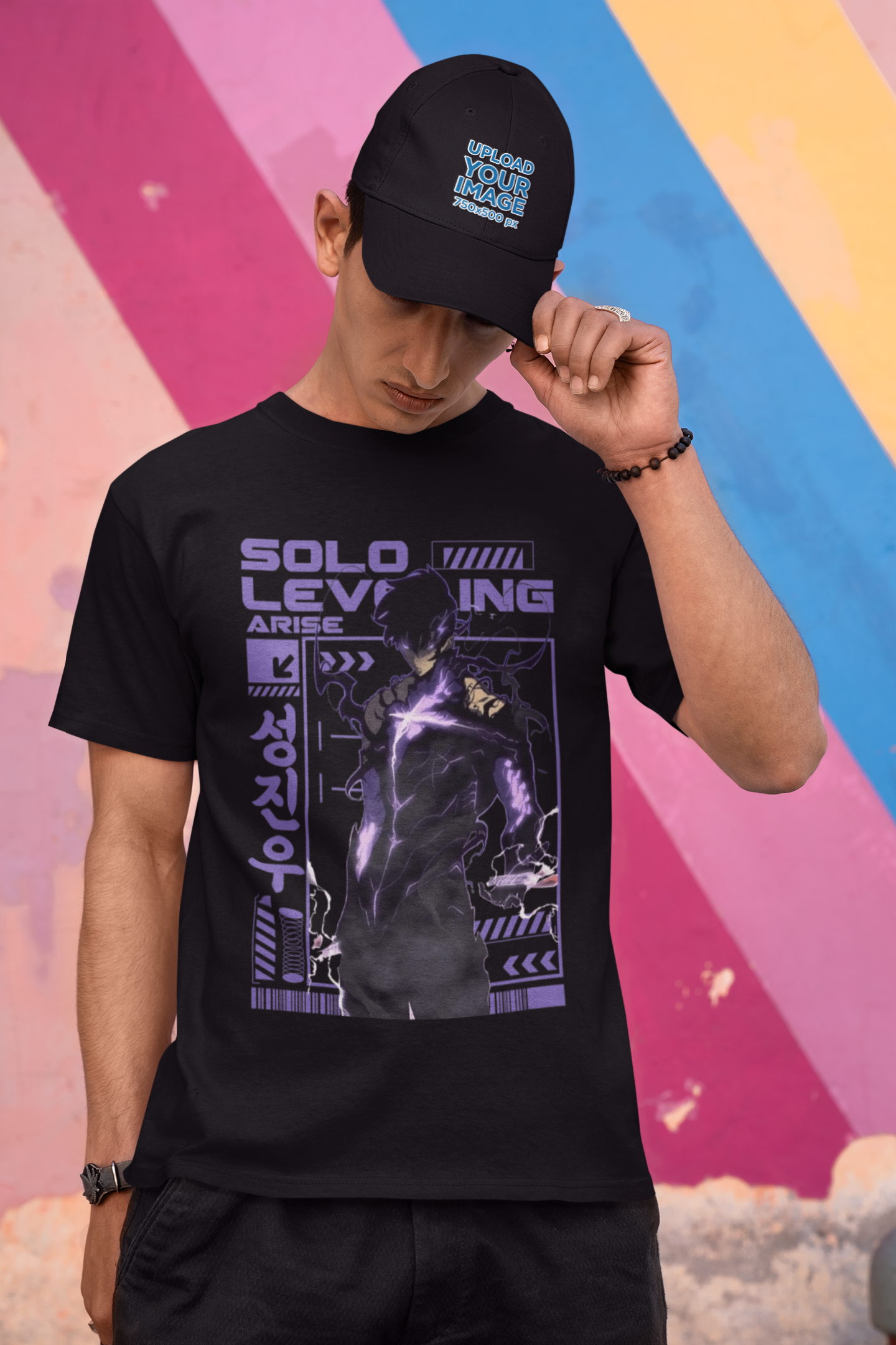Solo Leveling T-Shirt, Sung Jinwoo Anime Shirt Unisex, Manhwa Graphic Tee, Shadow Monarch Otaku Gift, Korean Anime Shirt for Fans