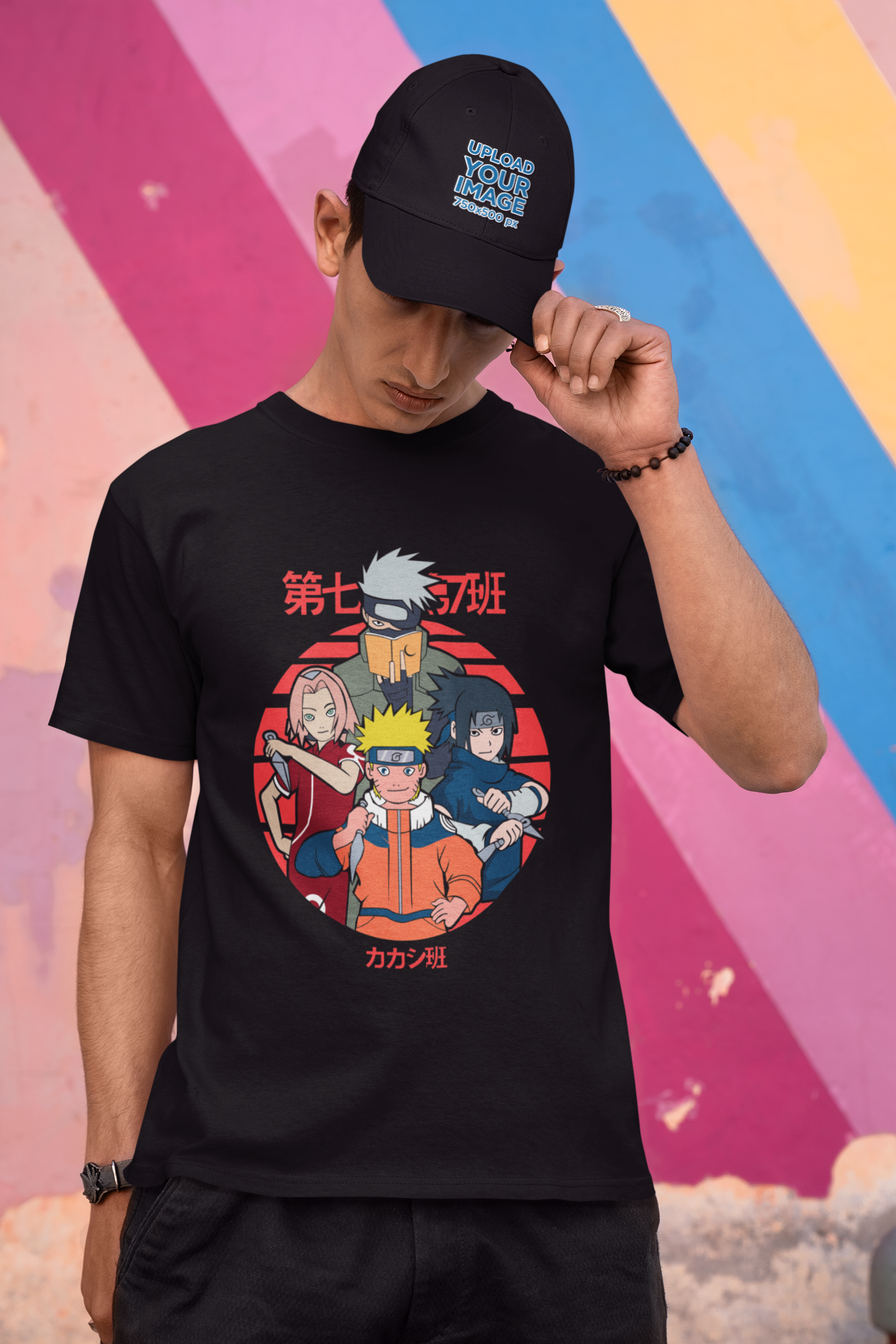 Naruto Shirt Unisex, Kakashi Sakura Sasuke Anime Tee, Team 7 Graphic T-Shirt, Otaku Manga Shirt, Gift for Anime Lovers Men Women