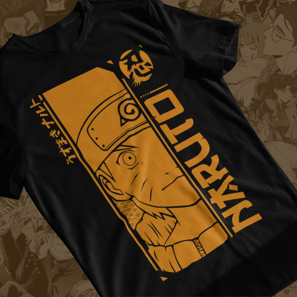 Naruto t shirt black, Naruto Shippuden Anime Shirt Unisex, Manga Tee for Otaku Fans, Gift for Anime Lovers Men Women
