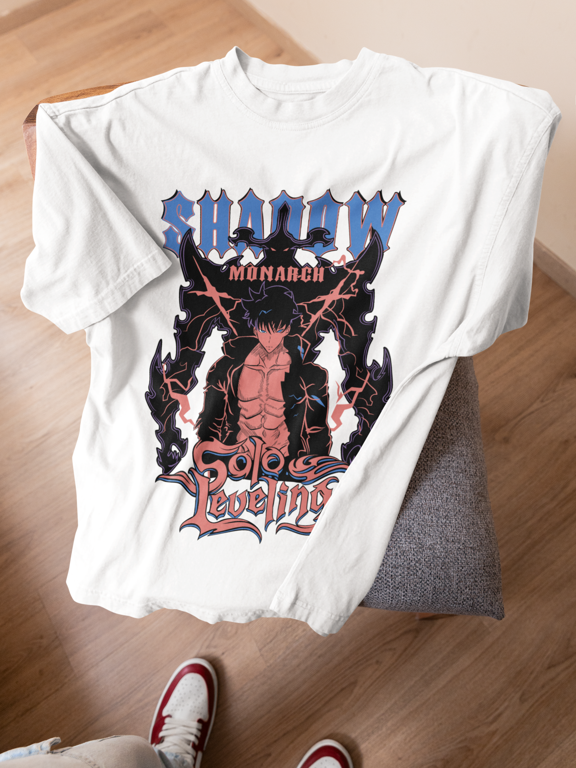 Solo Leveling Jin-Woo T-Shirt, Sung Jinwoo Anime Shirt Unisex, Solo Leveling Arise Tee for Otaku Fans, Korean Manga Inspired Shirt