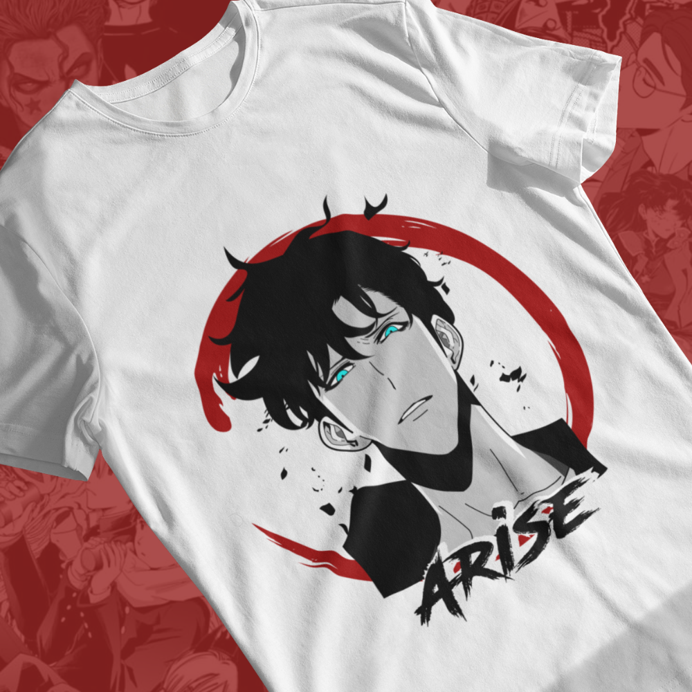 Solo leveling shirt jin woo , Solo leveling arise shirt unisex  , Sung jinhwoo shirt , T shirt anime solo,Anime-Inspired Shirt
