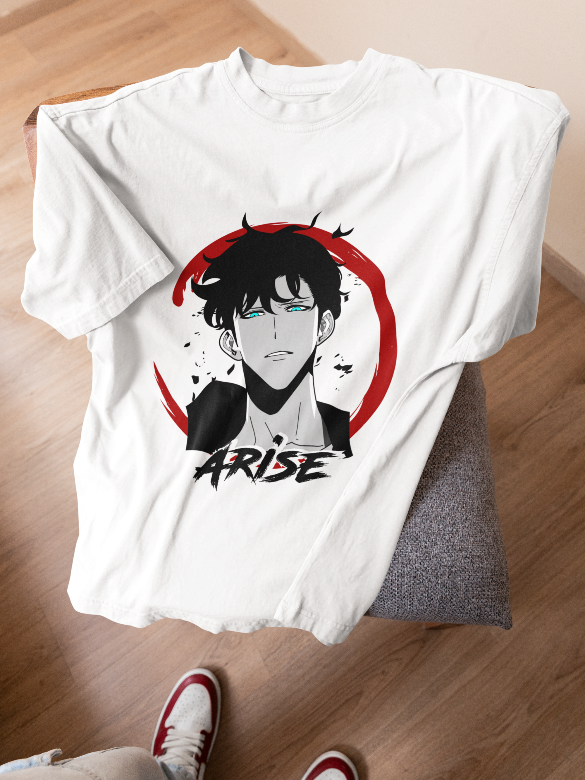 Solo leveling shirt jin woo , Solo leveling arise shirt unisex  , Sung jinhwoo shirt , T shirt anime solo,Anime-Inspired Shirt