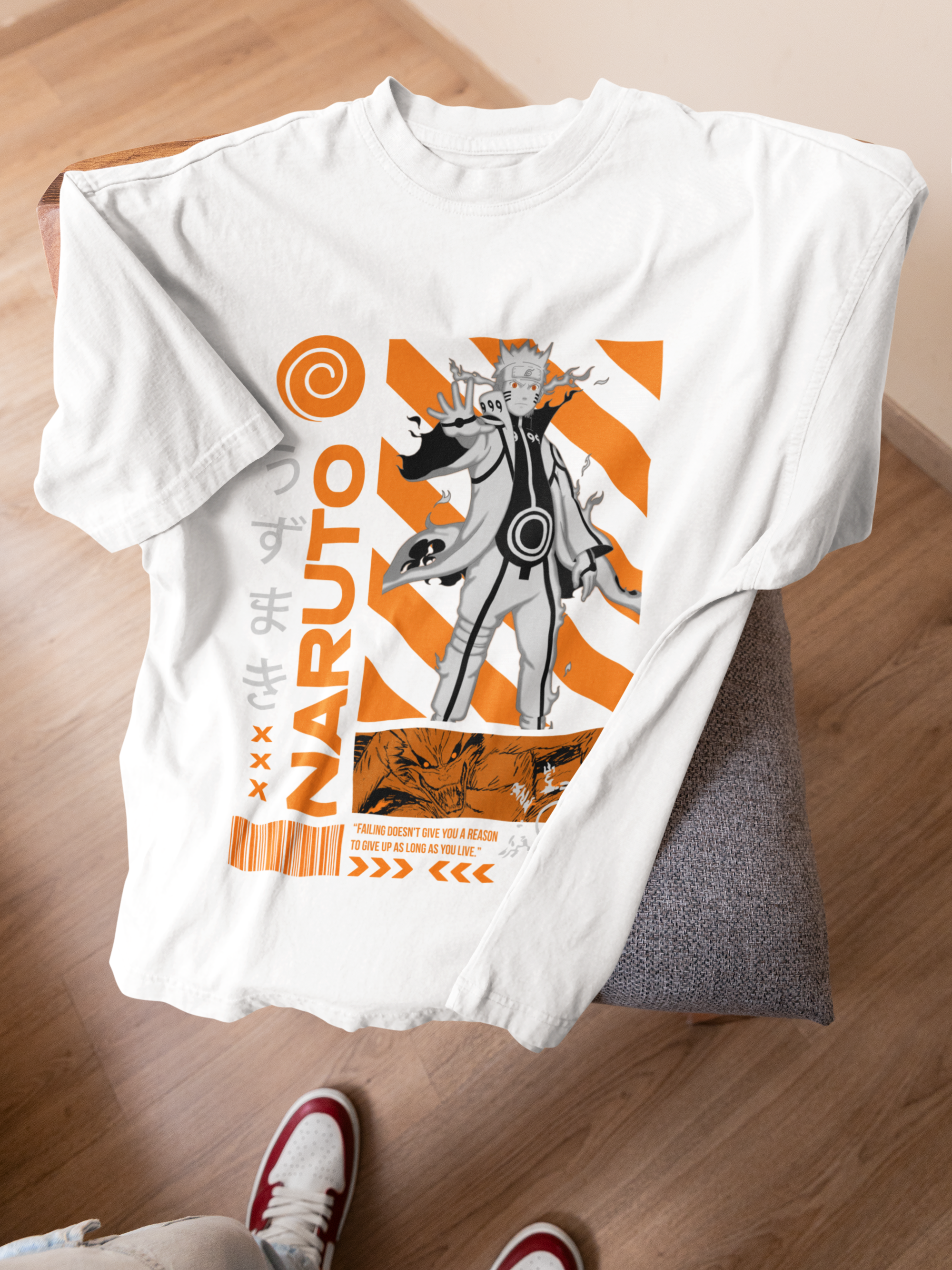 Naruto Black and White T-Shirt, Naruto Shippuden Anime Shirt Unisex, Manga Tee for Otaku Fans, Gift for Anime Lovers Men Women